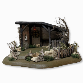 Krippe "flacher Stall"